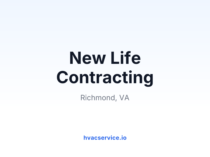 New Life Contracting