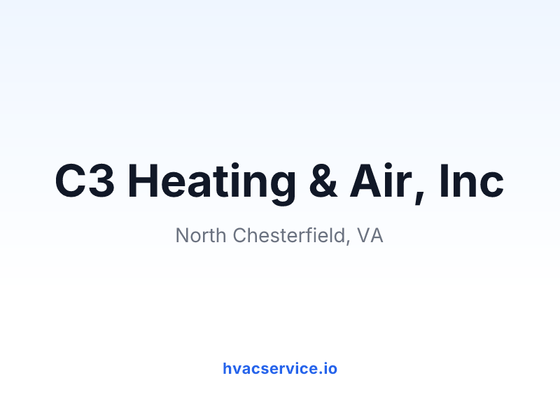 C3 Heating & Air, Inc