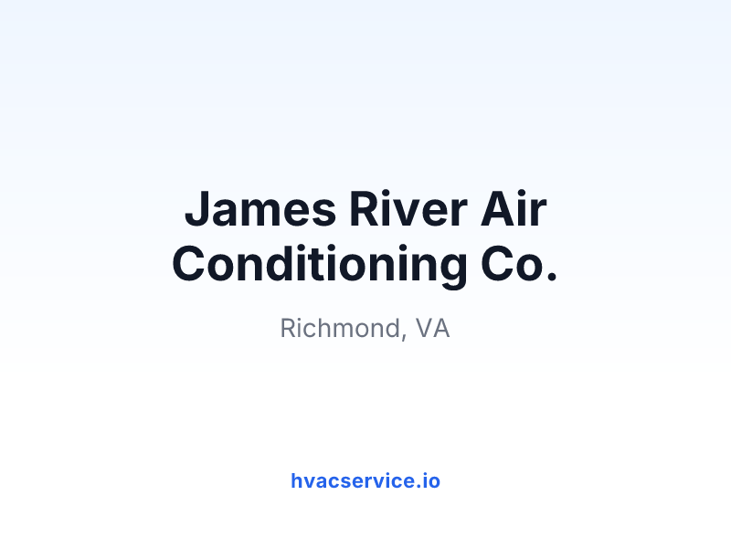 James River Air Conditioning Co.