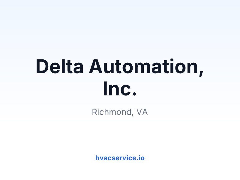Delta Automation, Inc.