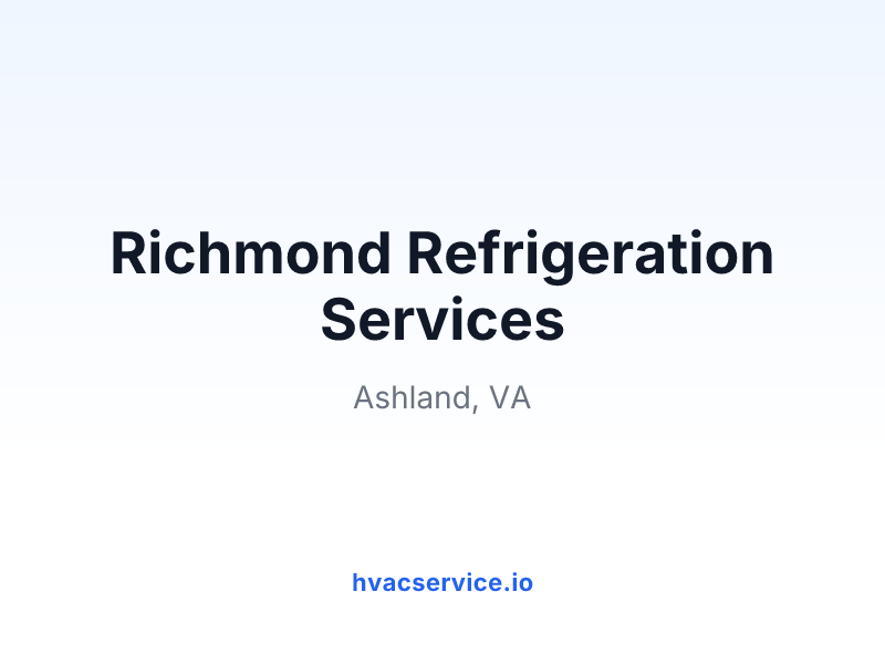 Richmond Refrigeration Services