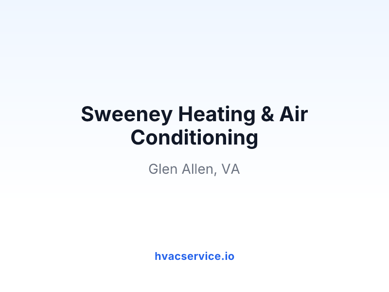Sweeney Heating & Air Conditioning