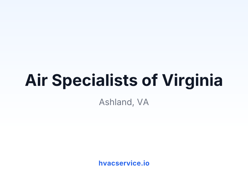 Air Specialists of Virginia