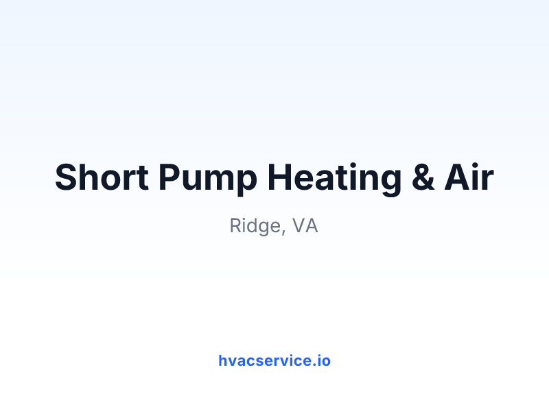Short Pump Heating & Air