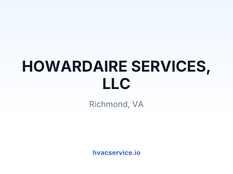 HOWARDAIRE SERVICES, LLC