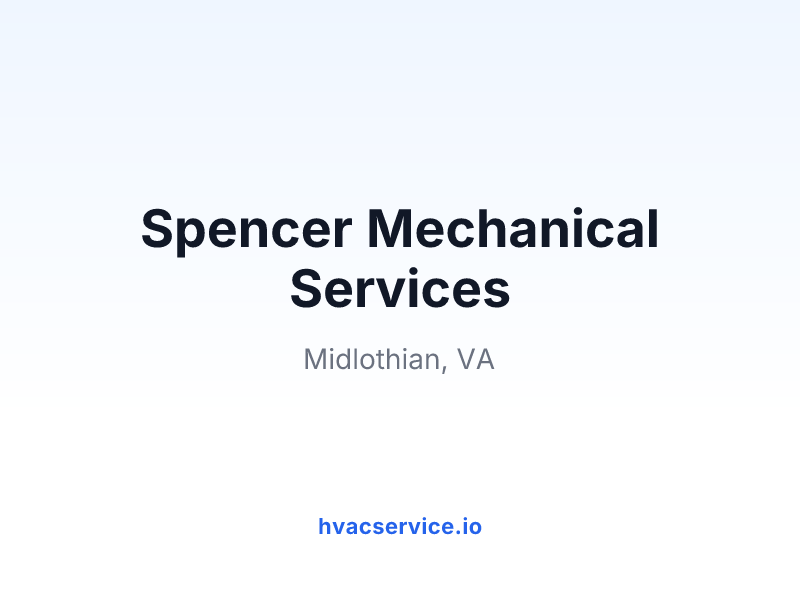 Spencer Mechanical Services