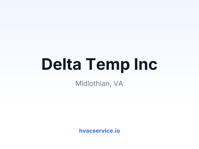Delta Temp Inc
