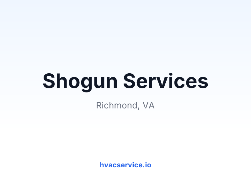 Shogun Services