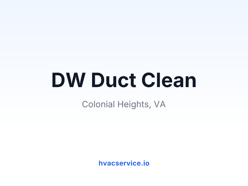 DW Duct Clean