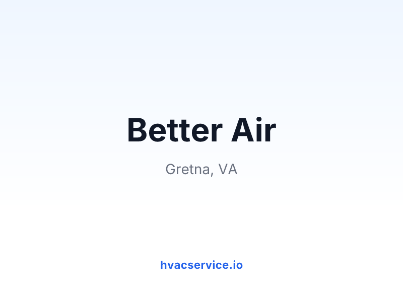 Better Air