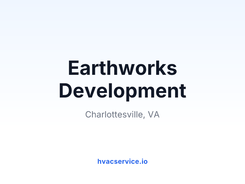 Earthworks Development