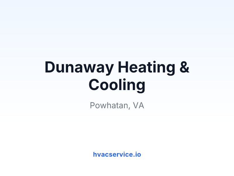Dunaway Heating & Cooling