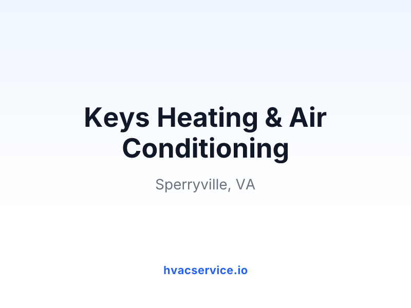 Keys Heating & Air Conditioning