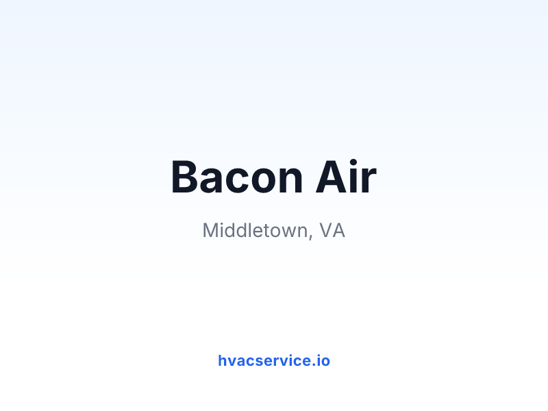 Bacon Air