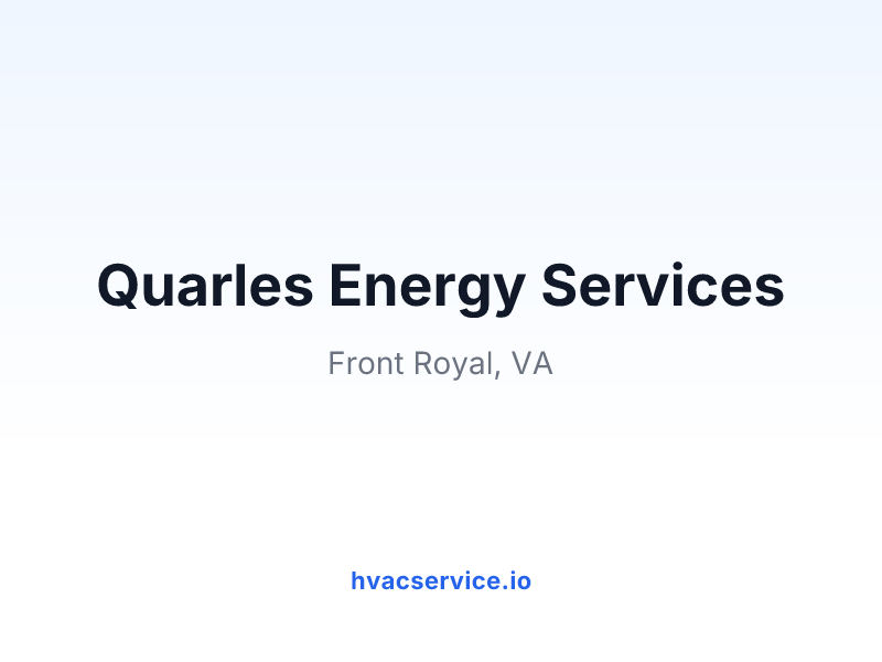 Quarles Energy Services