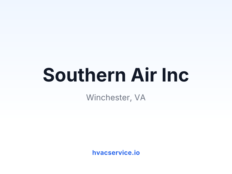 Southern Air Inc