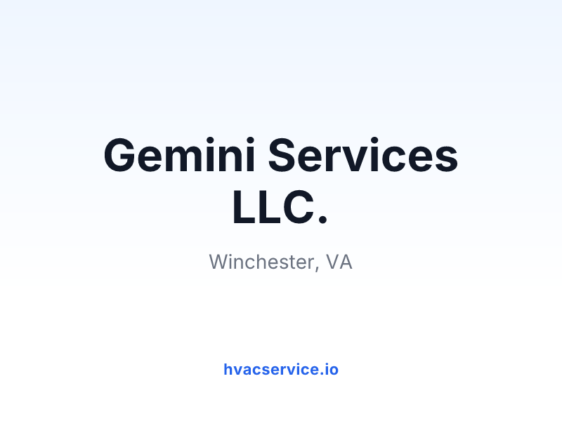 Gemini Services LLC.