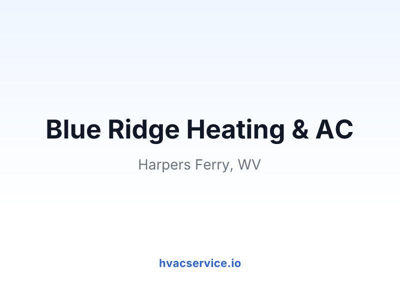 Blue Ridge Heating & AC