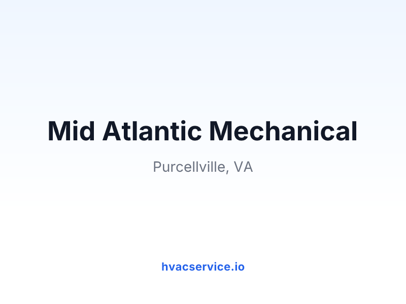 Mid Atlantic Mechanical