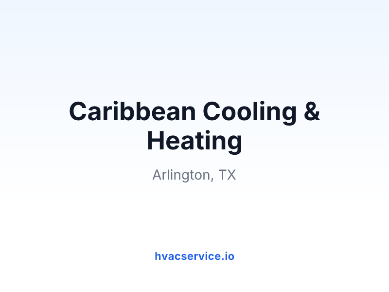 Caribbean Cooling & Heating