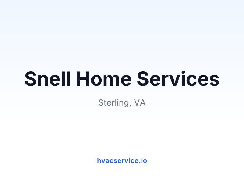 Snell Home Services