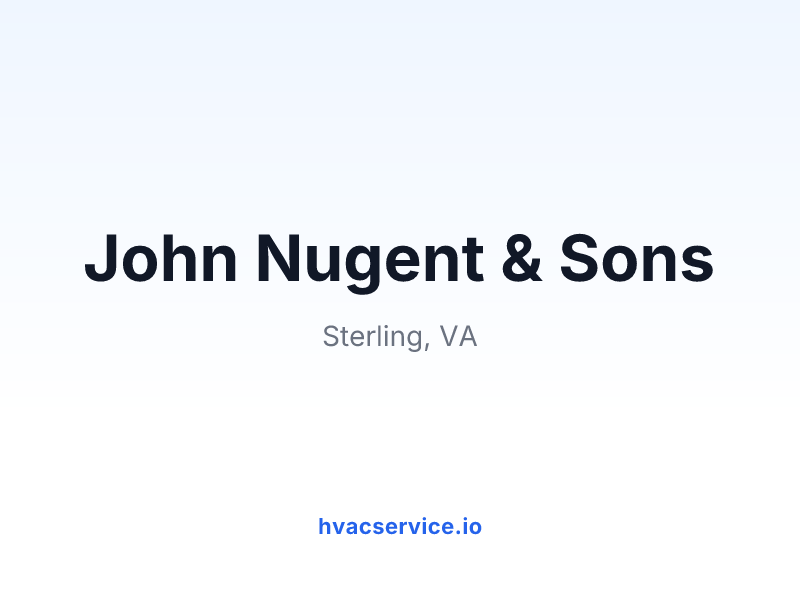 John Nugent & Sons