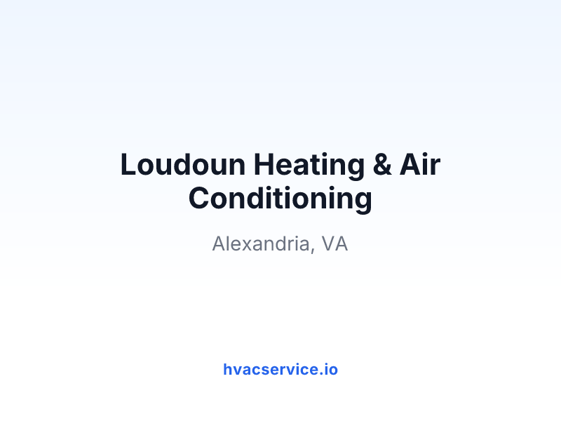Loudoun Heating & Air Conditioning