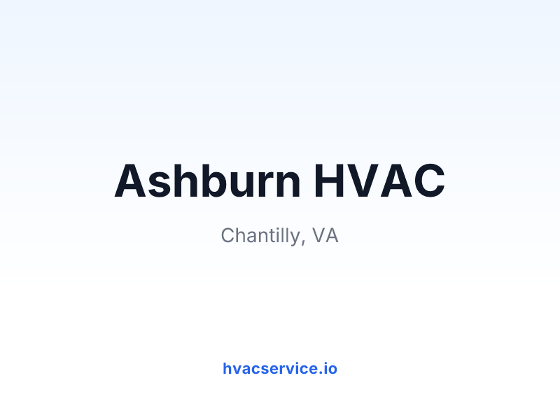 Ashburn HVAC ,LLC