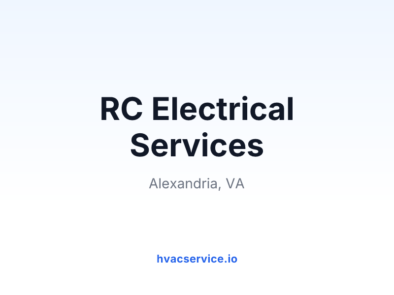 RC Electrical Services