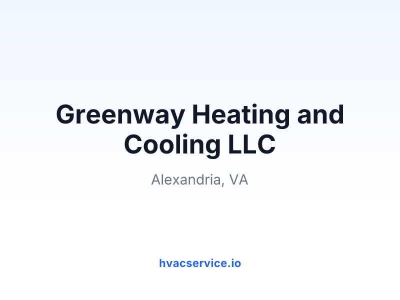 Greenway Heating and Cooling LLC
