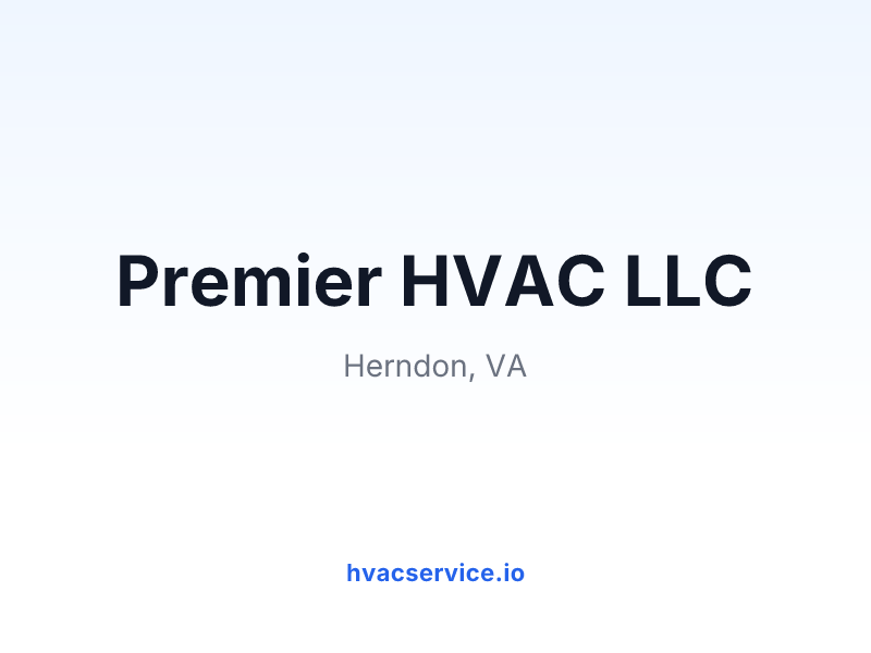 Premier HVAC LLC