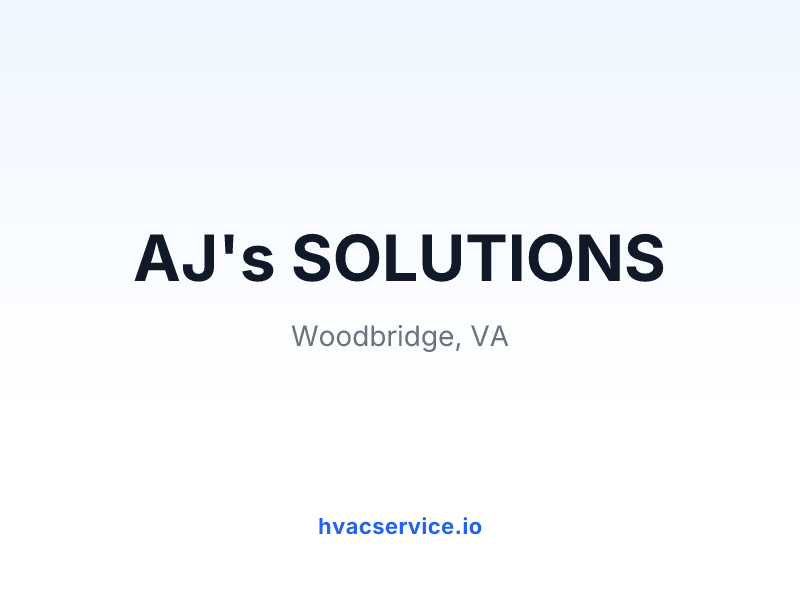 AJ's SOLUTIONS