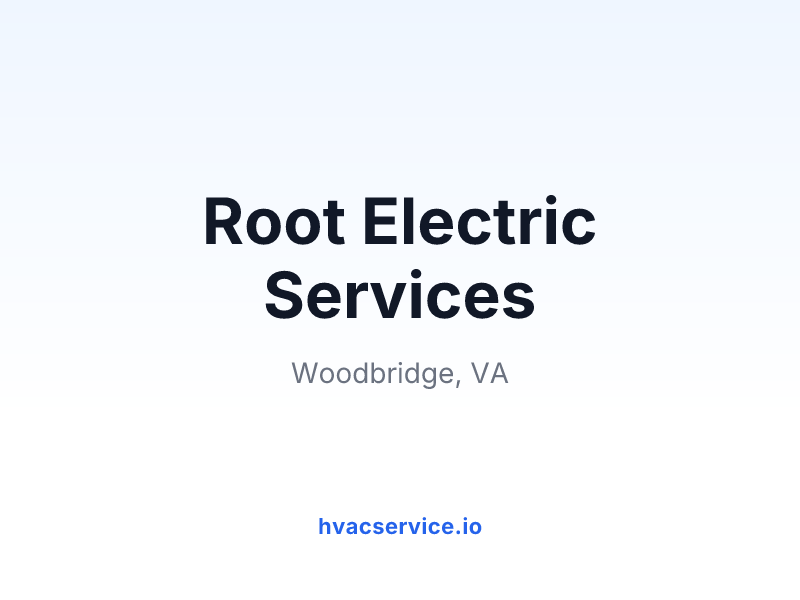 Root Electric Services