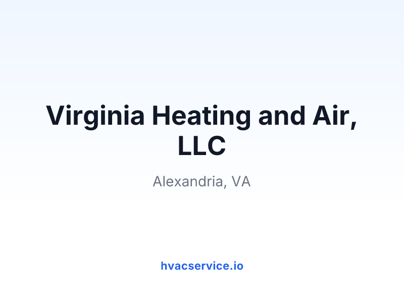 Virginia Heating and Air, LLC