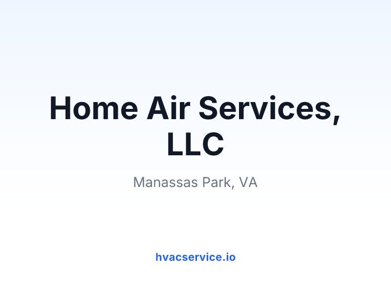Home Air Services, LLC