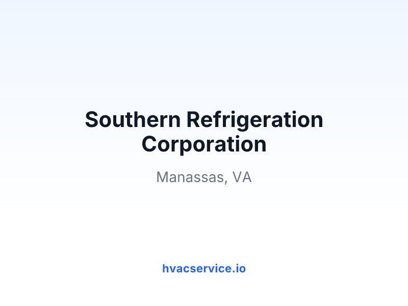 Southern Refrigeration Corporation