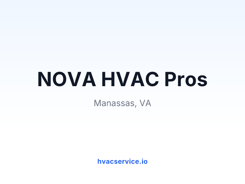 NOVA HVAC Pros
