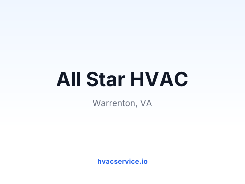All Star HVAC