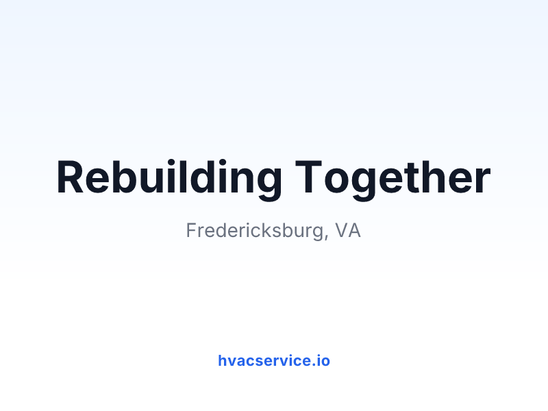 Rebuilding Together