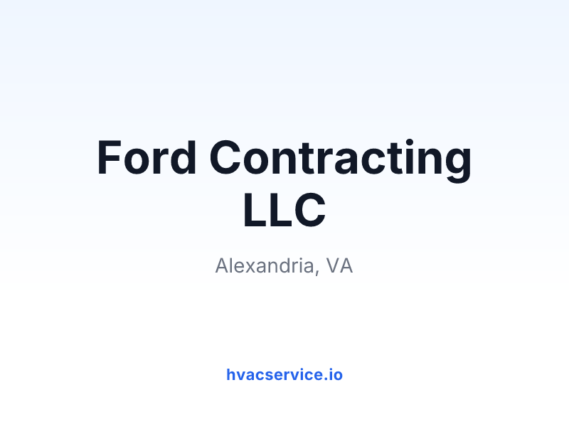 Ford Contracting LLC