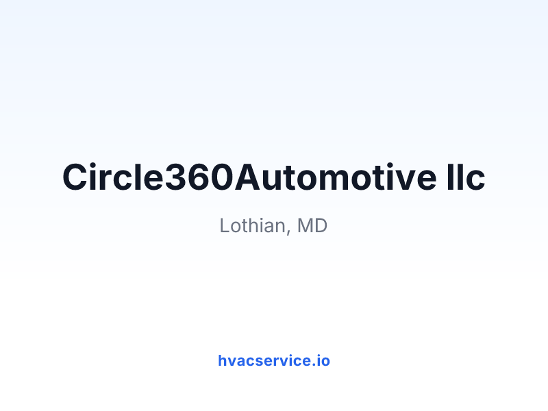 Circle360Automotive llc