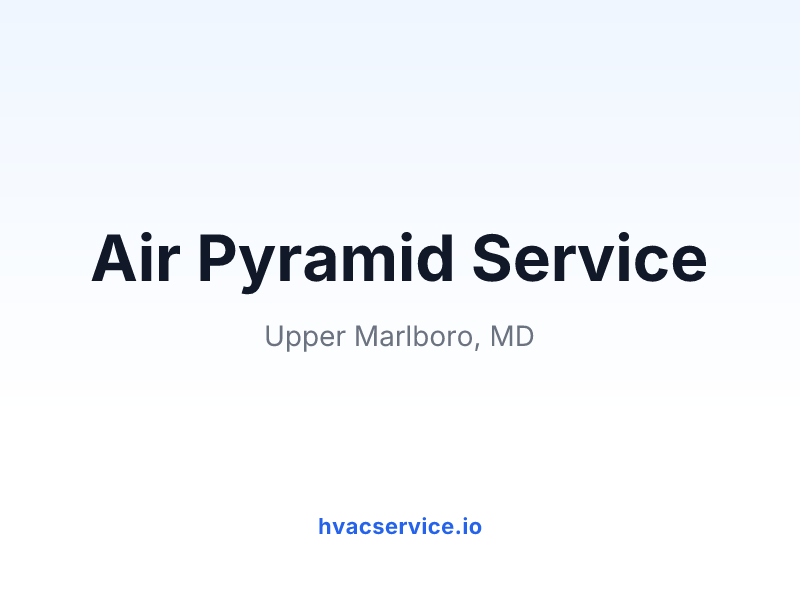 Air Pyramid Service