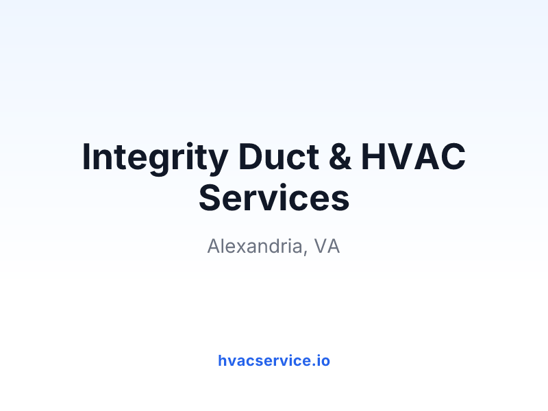 Integrity Duct & HVAC Services