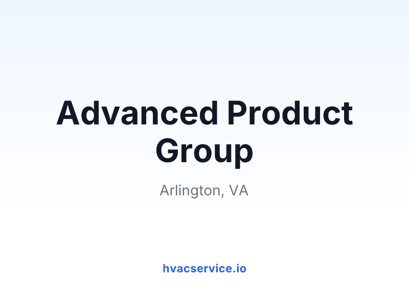 Advanced Product Group