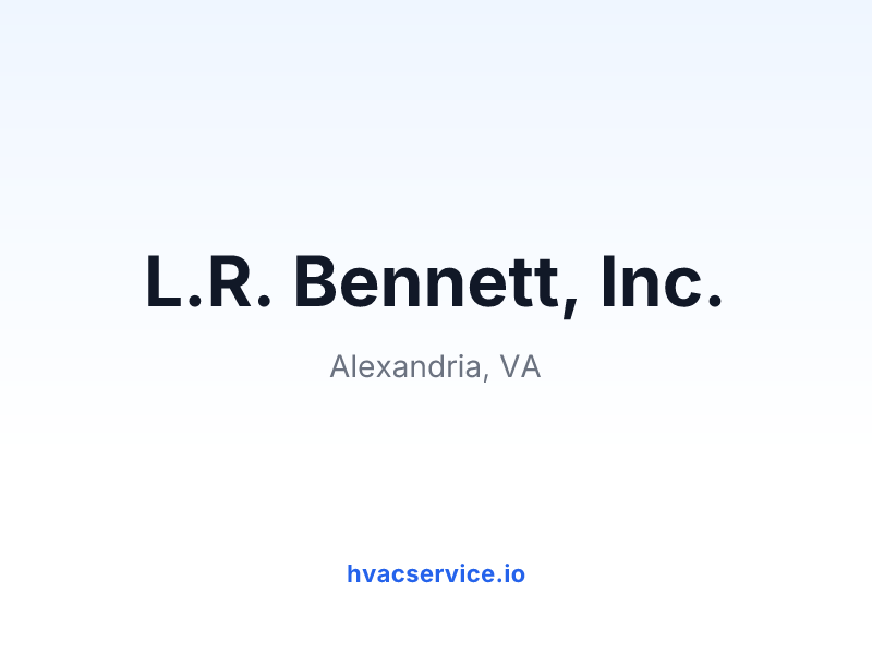 L.R. Bennett, Inc.
