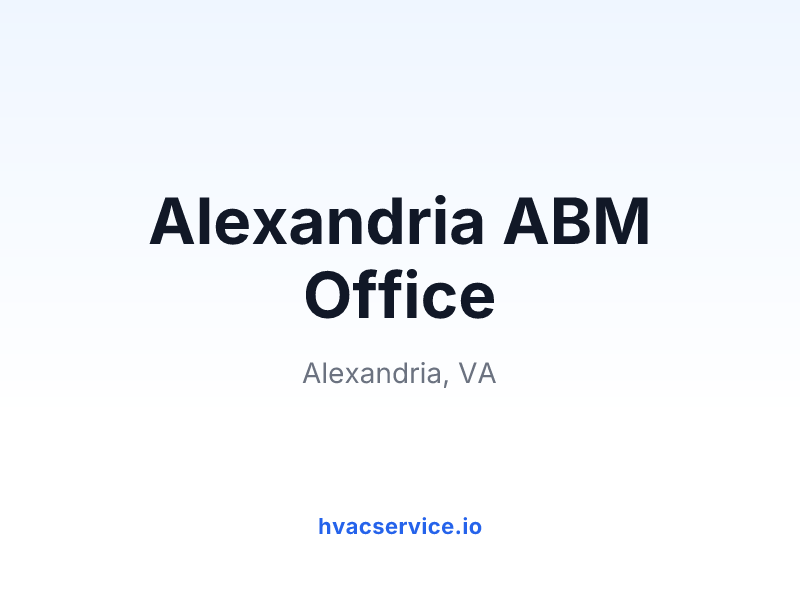 Alexandria ABM Office