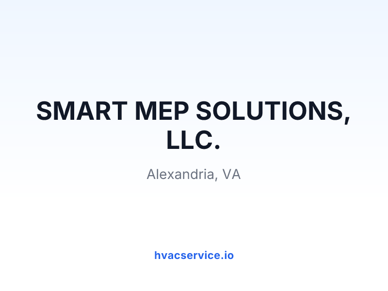 SMART MEP SOLUTIONS, LLC.