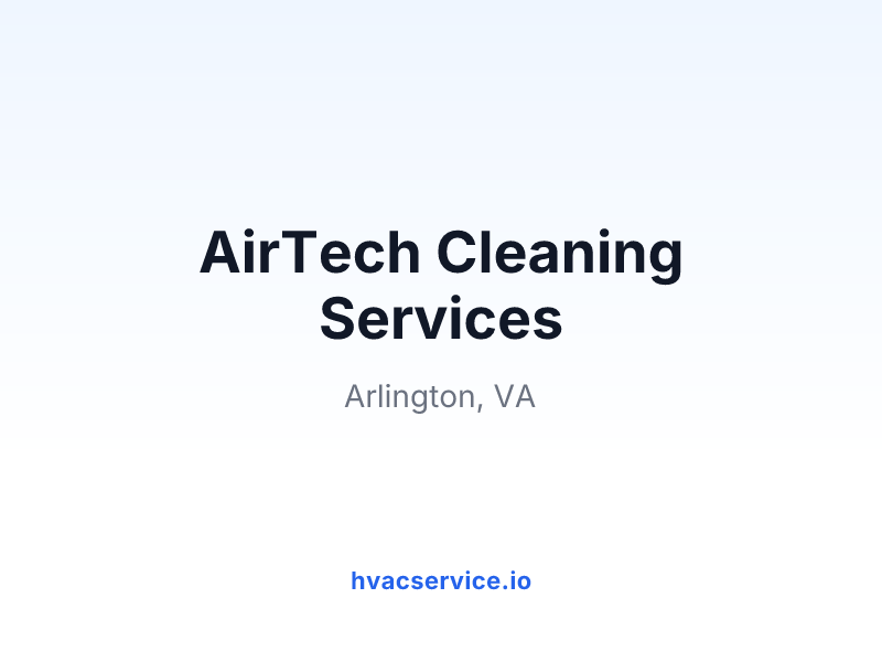 AirTech Cleaning Services