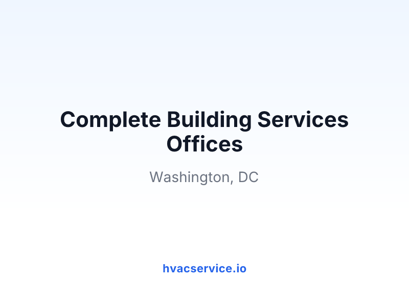 Complete Building Services Offices