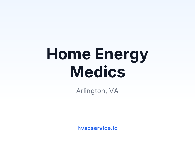 Home Energy Medics